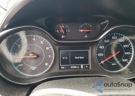 2016 Chevrolet Cruze Lt from USA, damaged, VIN 1G1BE5SM9G7269261